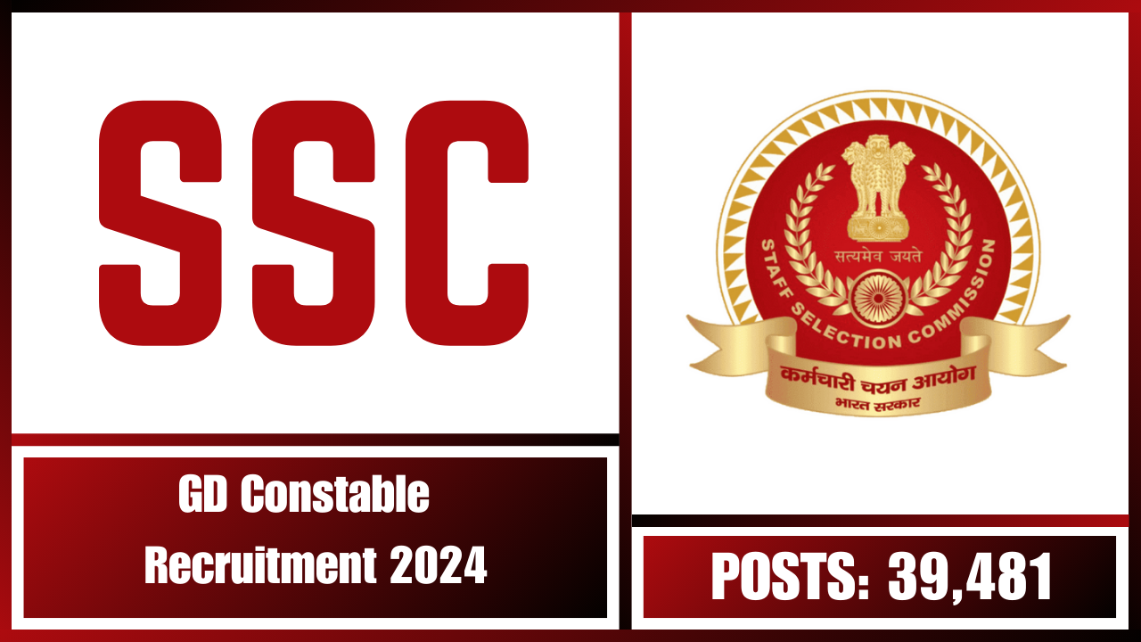 SSC GD Constable Vacancy 2024