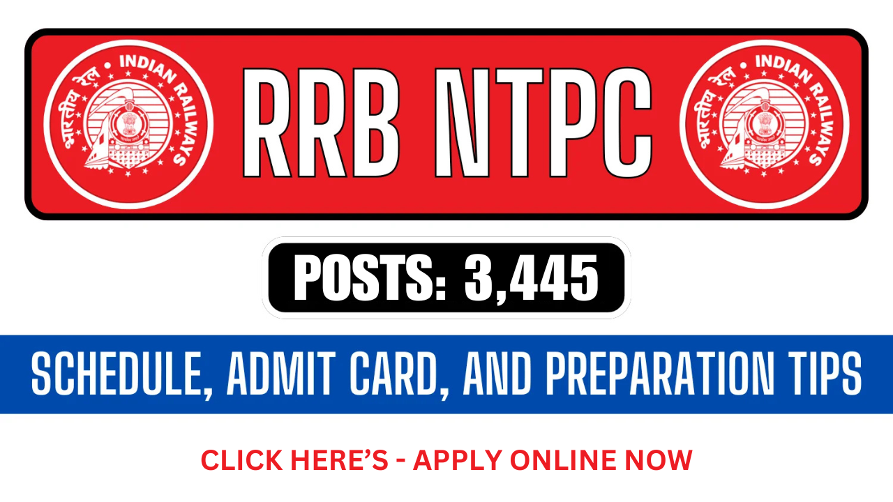 RRB NTPC Inter Level Recruitment 2024